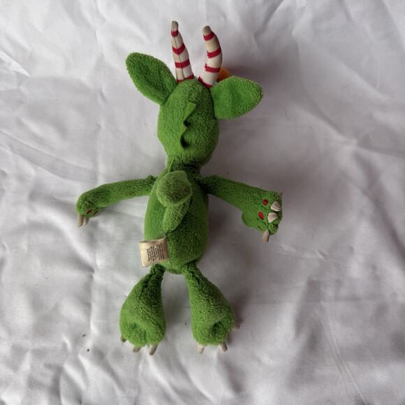 CK Snacks Cheeze Kurls Monster Plush 2000 Green Creature Weird Stuffed Toy - Picture 4 of 6